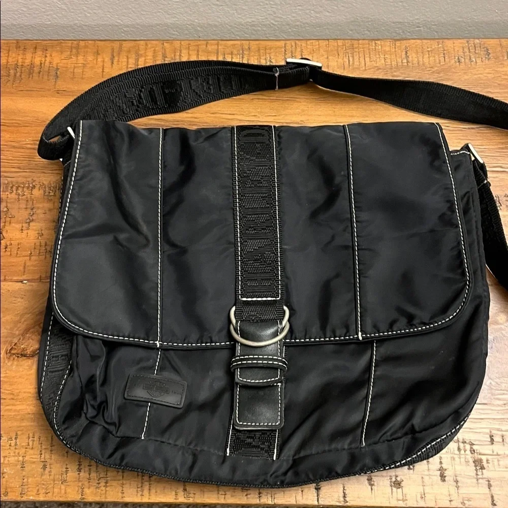 Harley Davidson Black Shoulder Bag Purse